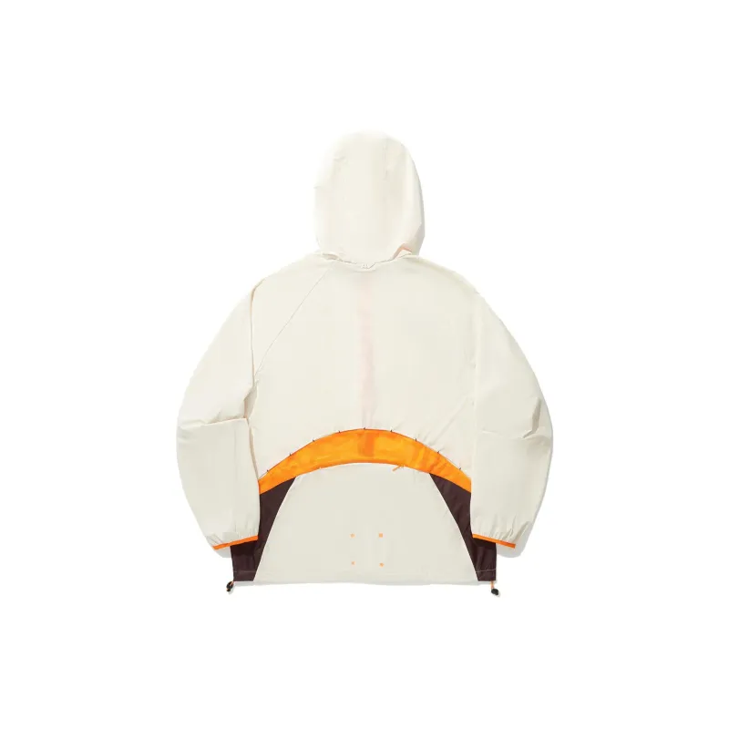 LiNing Trench Coat Unisex Sand Gravel Gray-1