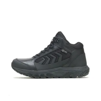 BATES E01044 Rush Cushioning Anti-Slip And Wear-Resistant High-Top Outdoor Shoes Men's Black