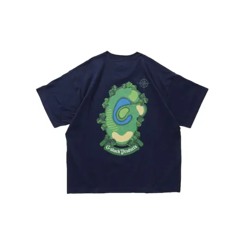 G-SHOCK T-Shirts Unisex Marine Blue