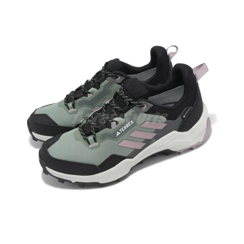Adidas Terrex AX4 Gore Tex Silver Green Preloved Fig Core Black Women's-2
