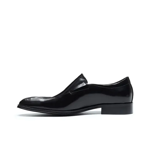ASTON M.JAZZ Dress Shoes Men Low Top Black