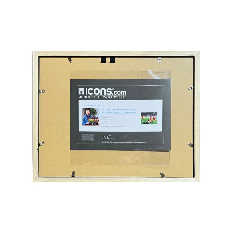 ICONS.com Alonso Includes Certification Certificate Outer Frame Size: 38.6x48.6cm-3