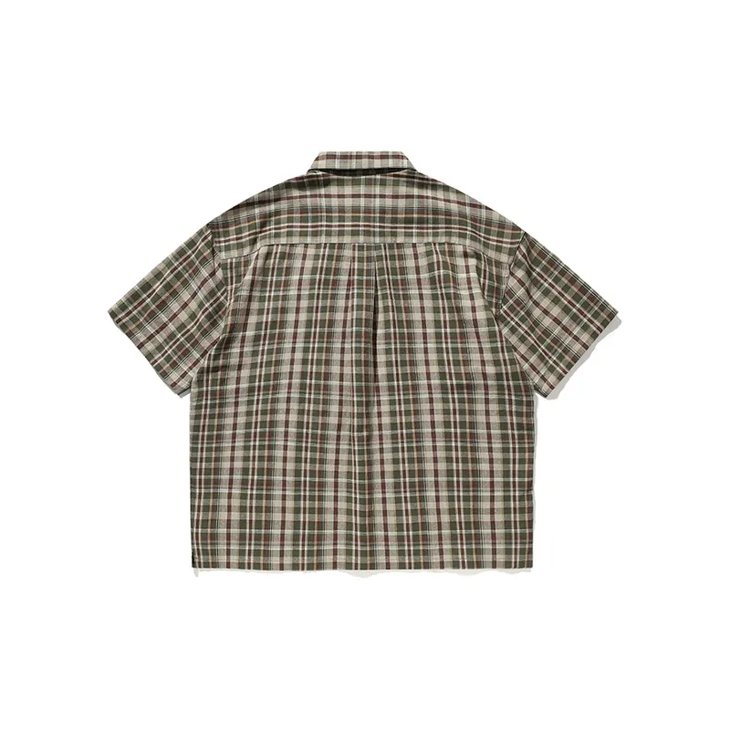 714STREET Shirt Unisex Green Coffee-1