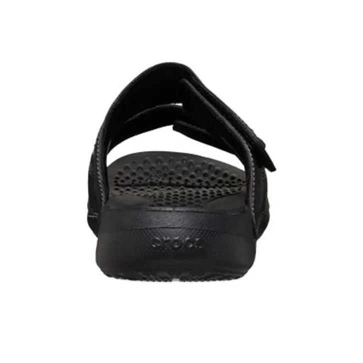 Crocs Slide Slippers Men's Black-4