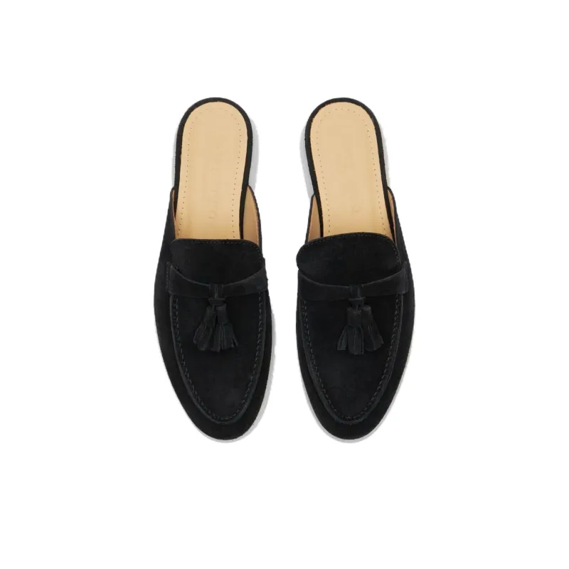 SCAROSSO Lucrezia Suede Mules Women's-3