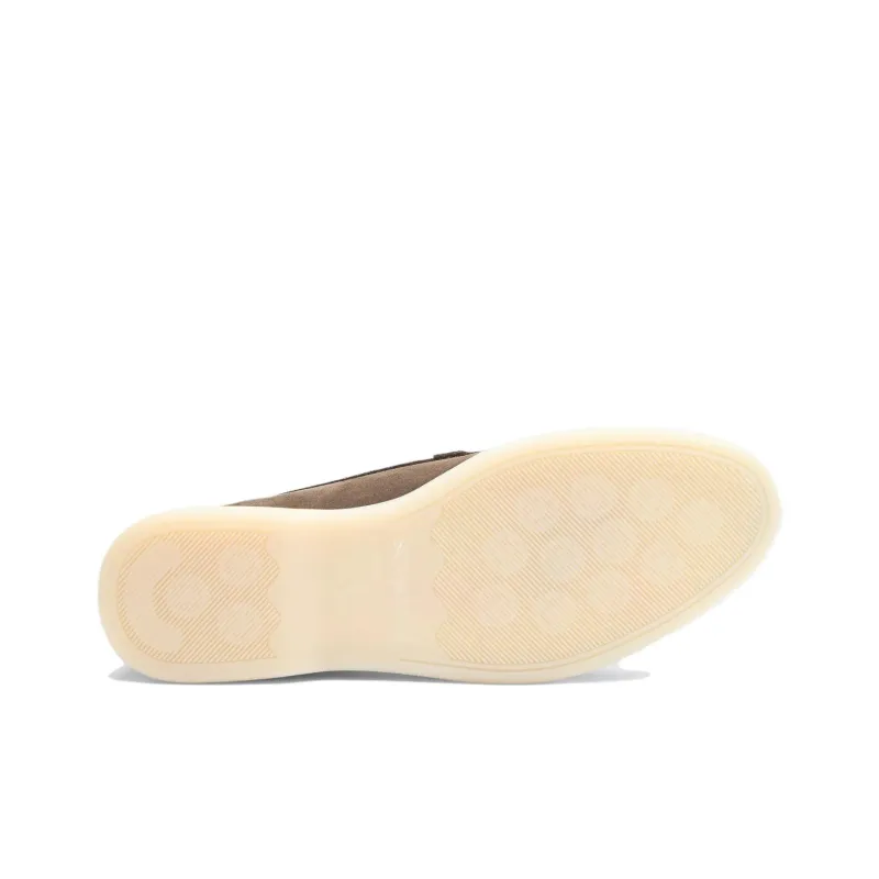 SCAROSSO Leandra Suede Loafers Women's-4