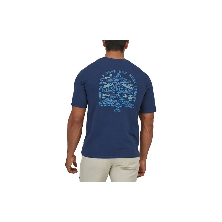 Patagonia Responsibili Tee T Shirt Men's Blue-1