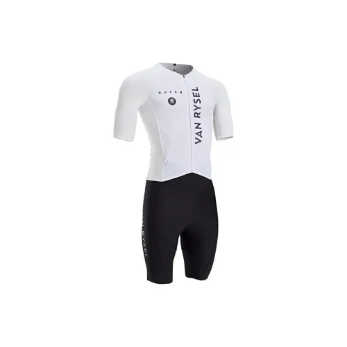 DECATHLON Cycling Suits Men Black/White