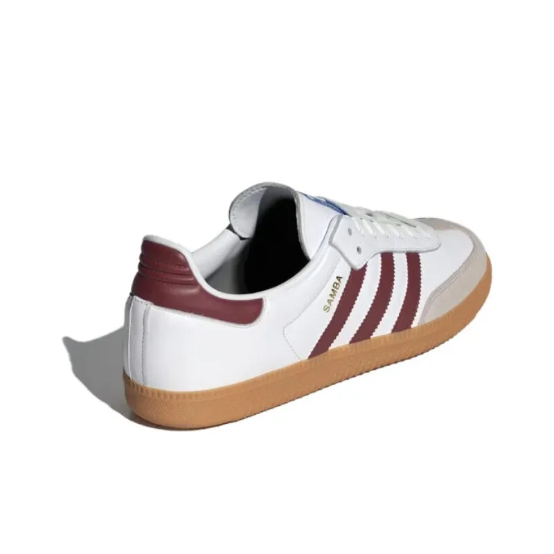 Adidas Samba Og White Burgundy Gum-2