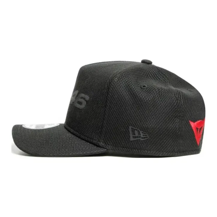 DAINESE Polyester Baseball Caps Unisex Black-3