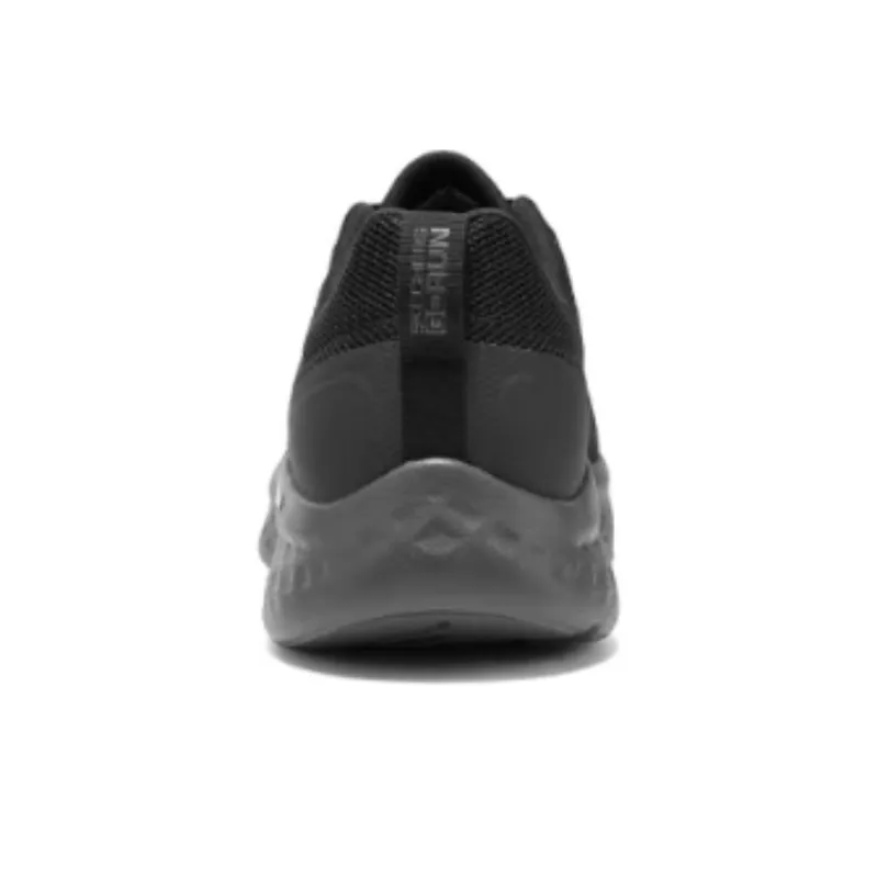 Skechers Go Run Lite Cushioning, Wear Resistant Low Top Running Shoes Men's Black-3