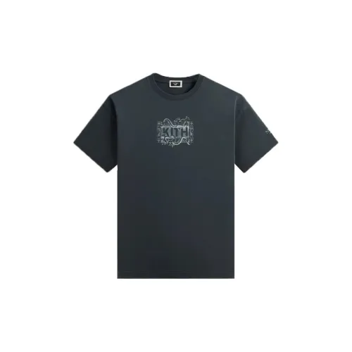 KITH T-Shirts Men Blue Gray