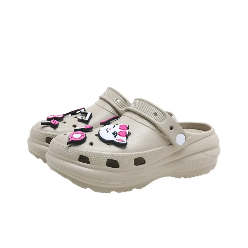 TALKING TOM Height Increasing Comfortable Versatile Commute Trendy Clogs Women's-23