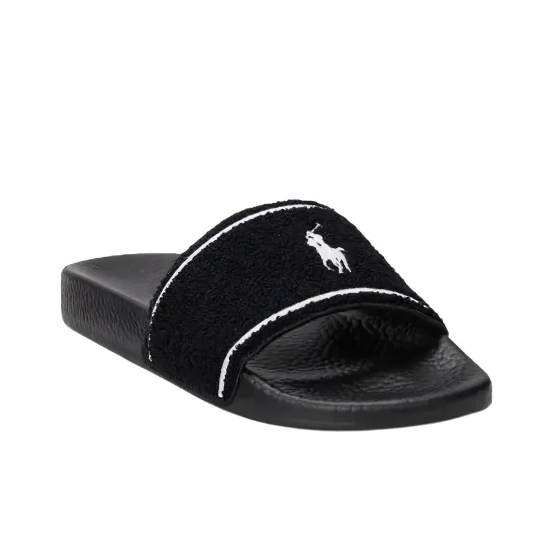 Polo Ralph Lauren Slide Slippers Men's Black-2