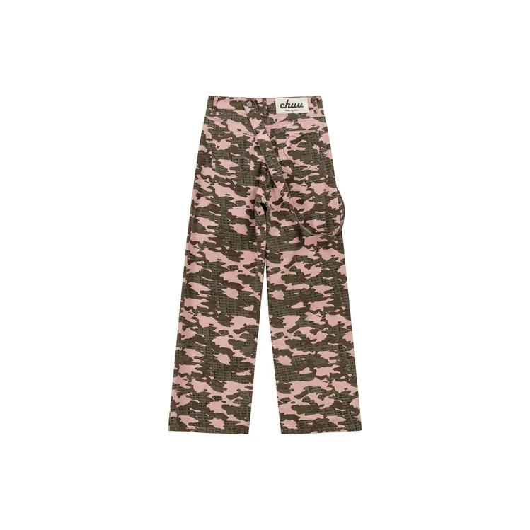 CHUU Casual Pants Women's Camouflage-1