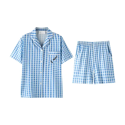 Meonsill Pajama Set Women's Blue