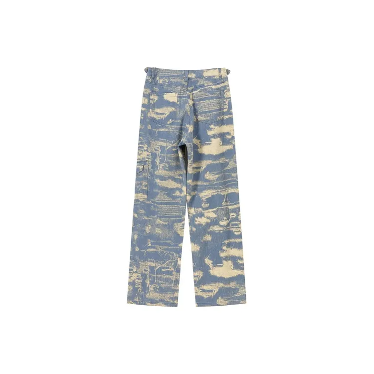 CHUU Casual Pants Women's Blue-1