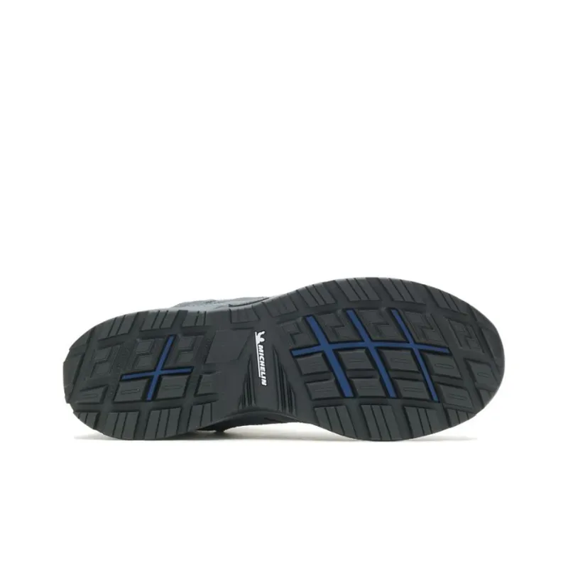 BATES Cushioning Anti-Slip And Wear-Resistant High-Top Outdoor Shoes Men's Gray-4