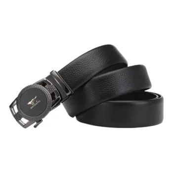 SEPTWOLVES Authentic Casual Business Leather Belt Leather Belts Men's Width: 3.5cm