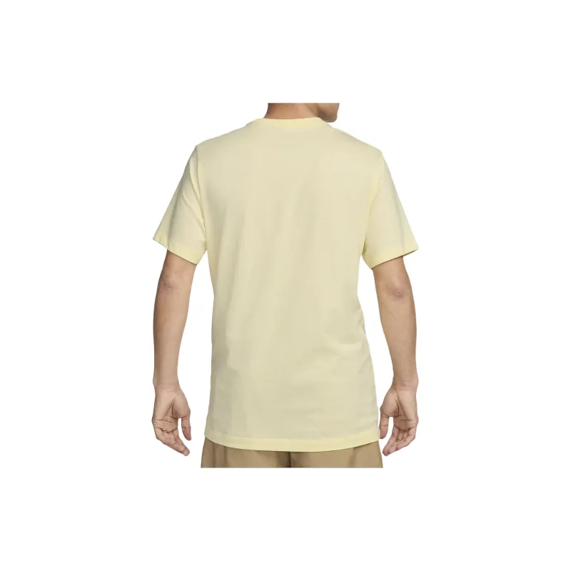 Nike Sportswear T-Shirt Men's Light Yellow-1