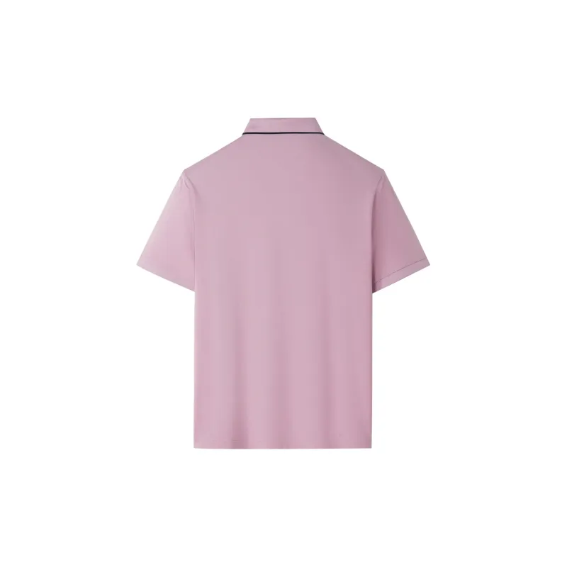HLA Polo Shirts Men Pink S8-1