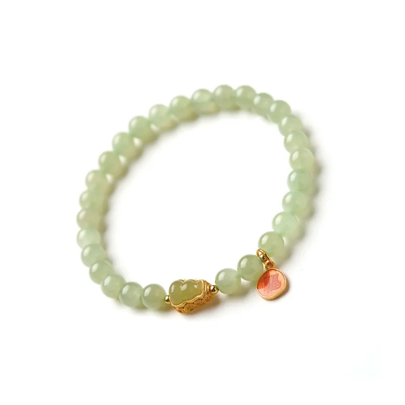 Tokai Family Bracelets Pale Greenish White Jade Women's-1