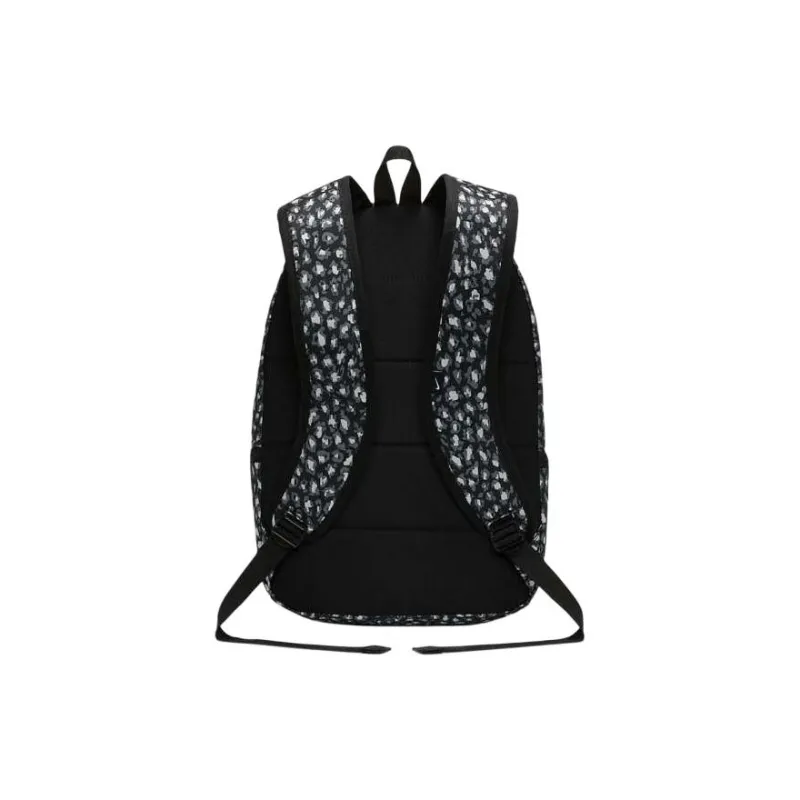 Nike Polyester Backpack Regular Unisex Black & Silver-6