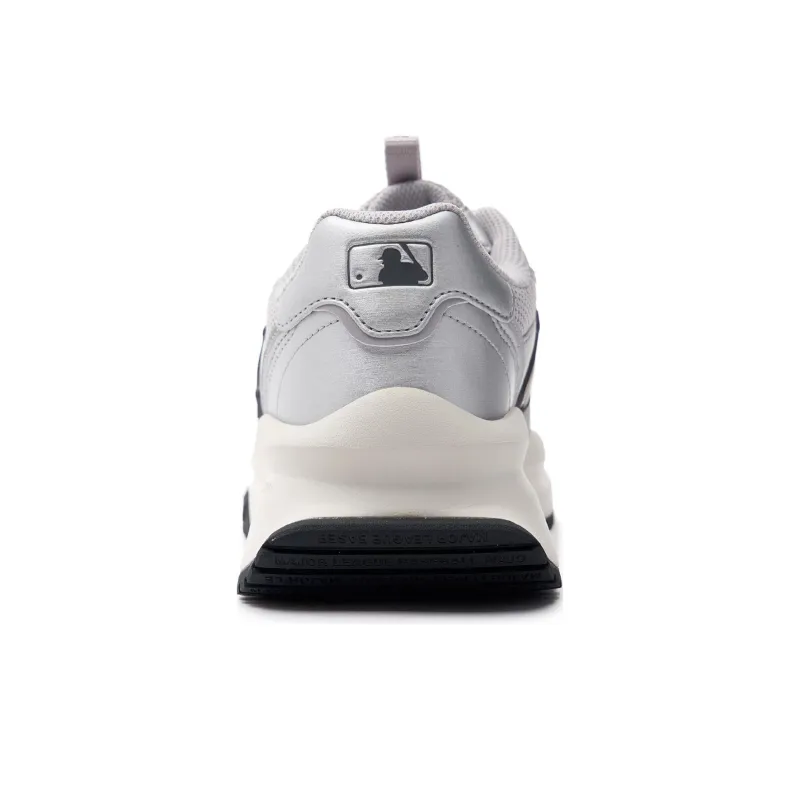 MLB Chunky Runner Durable Breathable Low Top Casual Running Shoes Unisex Silver-3