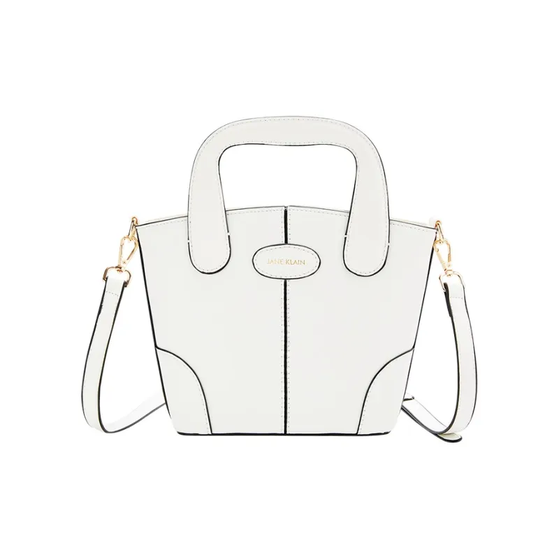 JANE KLAIN PU Women's Basket Bag, Crossbody Handbag Regular Women's Pink/White/Black-8