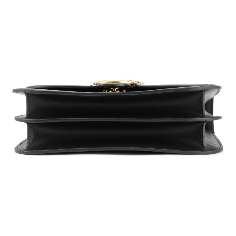 PINKO 100062A20GZ99B 関税送料込 Pinko Love Black Crossbody Bag 100074-A0GK-Z99O