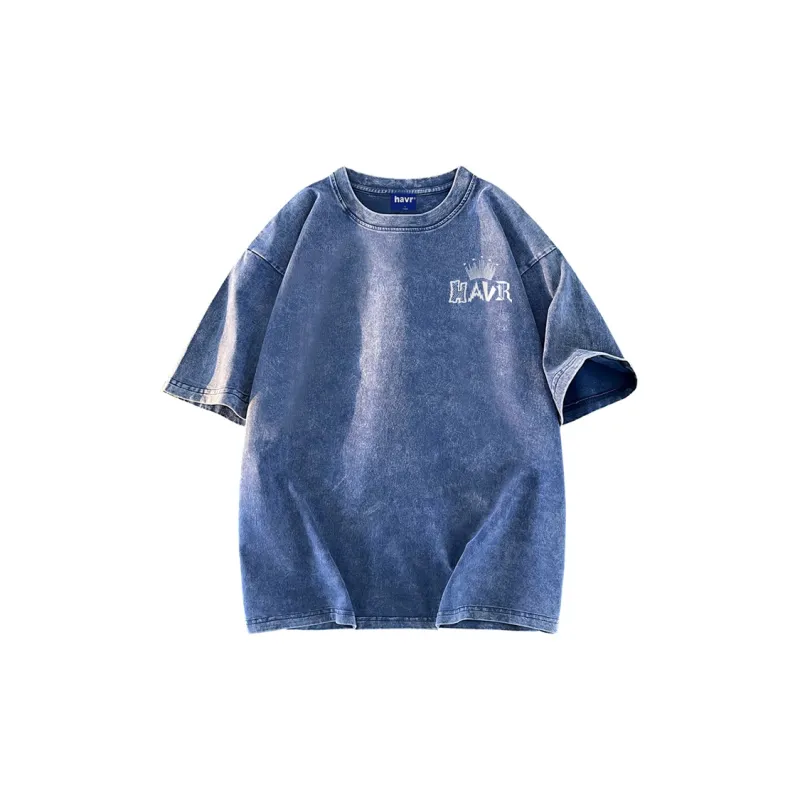 HAVR Heavyweight Thin Short Sleeved T Shirts Unisex-11