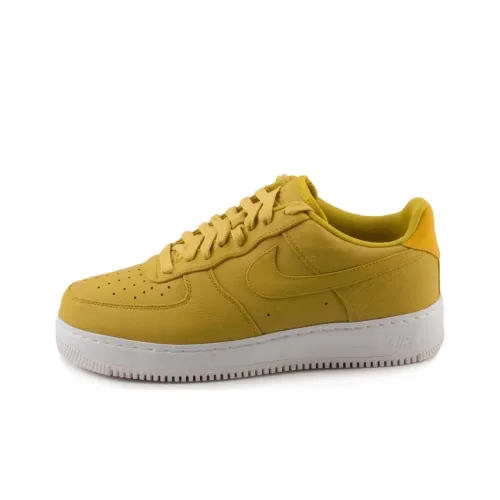 Nike Air Force 1 Skateboard Shoes Men Low-Top Yellow/White