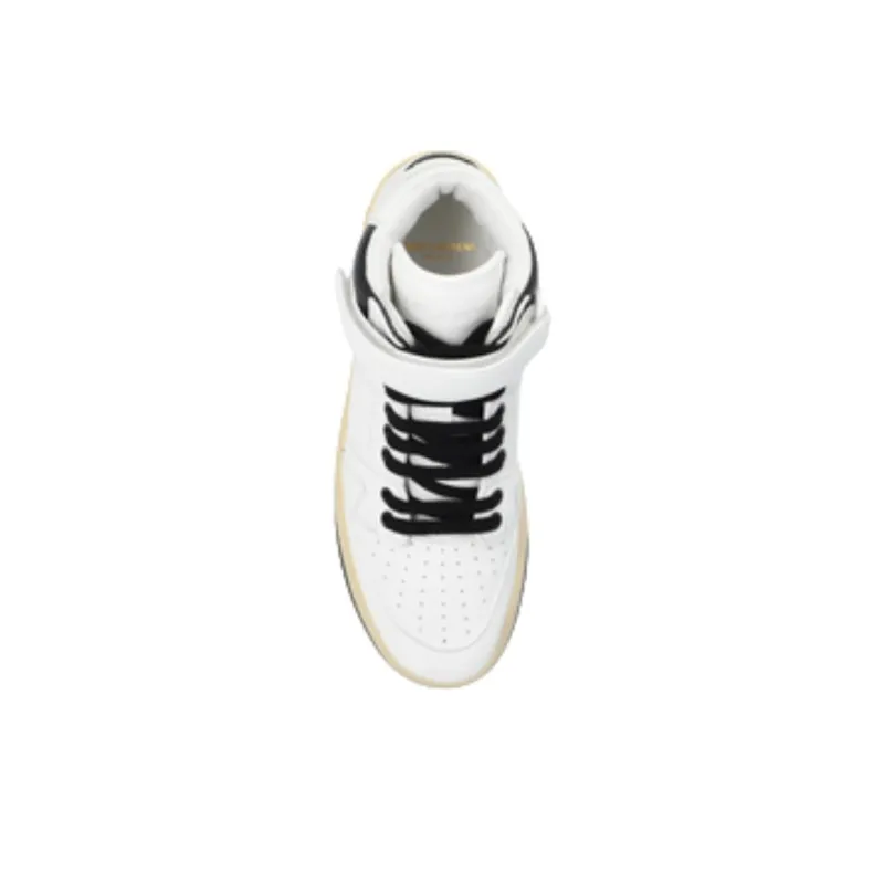 SAINT LAURENT LAX Leather Sneakers-4