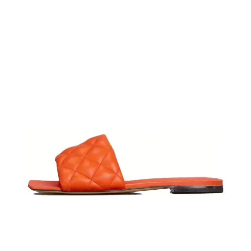 Bottega Veneta Slide Slippers Women's Coral