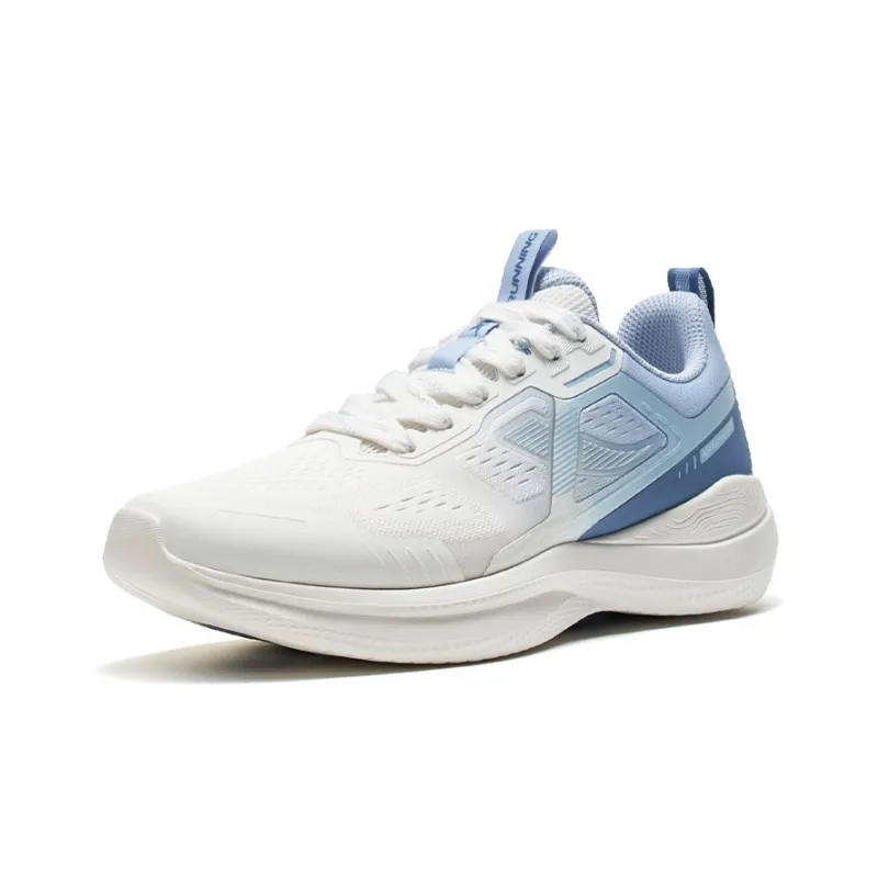 XTEP Soft Cube Lightweight Coverage Low Top Running Shoes Men's Sail White/Evening Mist Blue/Vintage Blue-2