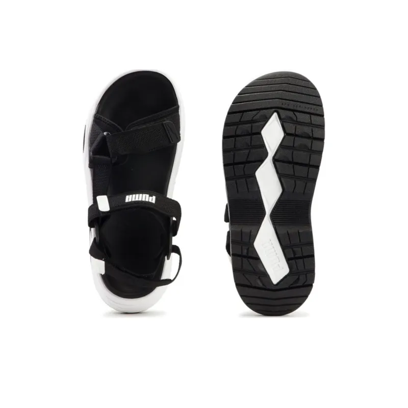 PUMA Traek Lite Beach Sandals Unisex Black White-4