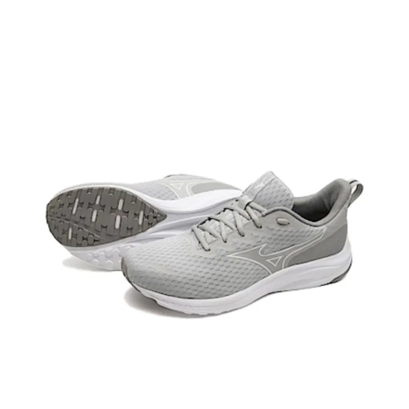 Mizuno Esperunzer Anti-Slip Wear-Resistant Low-Top Running Shoes Unisex White Gray-4