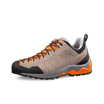 SCARPA Vitamin Cushioning Anti-Slip And Wear-Resistant Low-Top Trekking Shoes Unisex Gray Orange