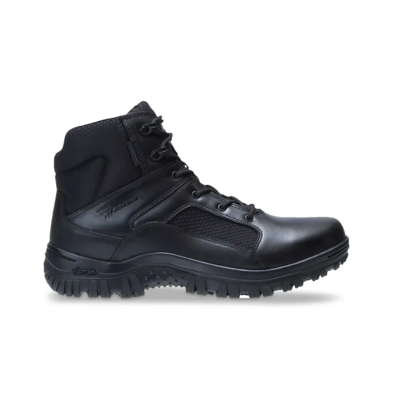 BATES Vibram Cushioned Slip-Resistant Breathable High-Top Outdoor Shoes Unisex Black-1