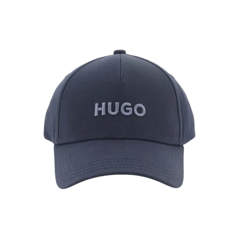 HUGO BOSS Cotton Baseball Caps Men's Dark Blue-1