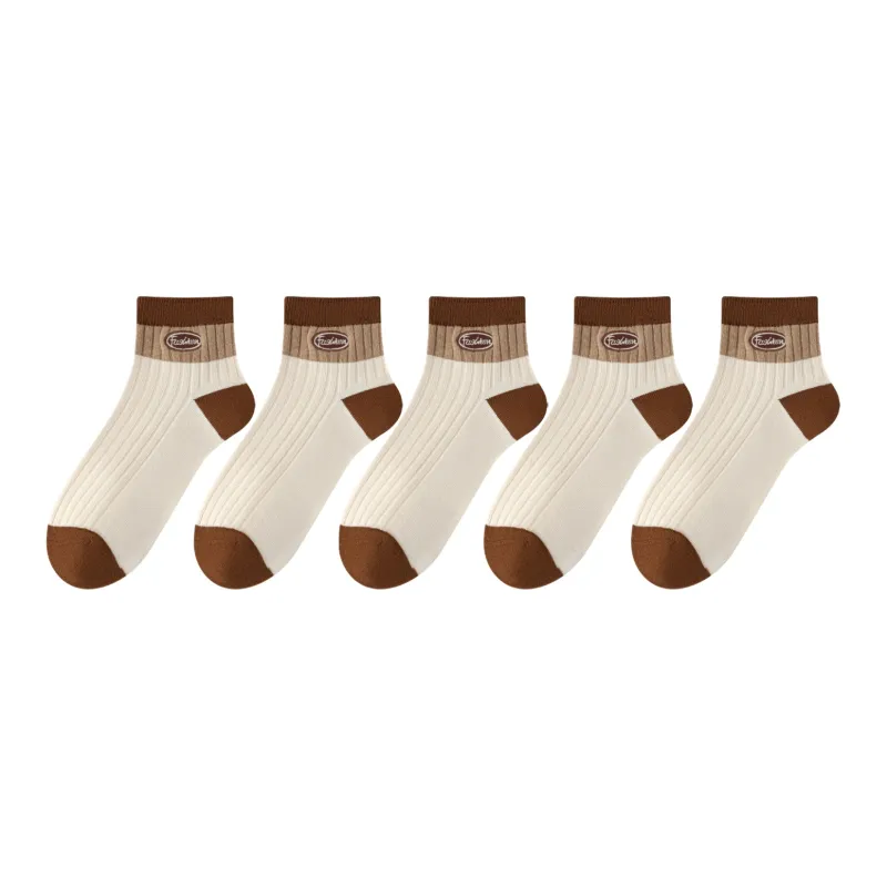 XXLLG Short Socks Women's 5 Pack-10