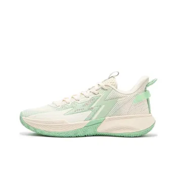 361° Anti Slip Wear Resistant Low Top Basketball Shoes Men's Green