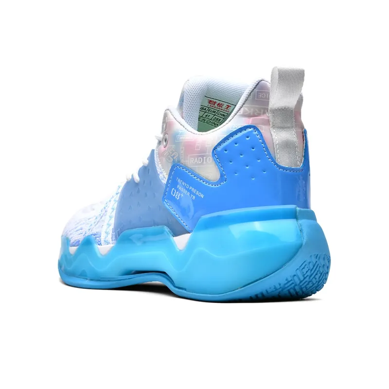 Cindiress Coverage Wear-Resistant Breathable Slip-Resistant Mid-Top Basketball Shoes Unisex-3