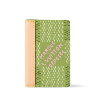 LOUIS VUITTON By Tyler The Creator Pocket Organizer Green Damier Golf