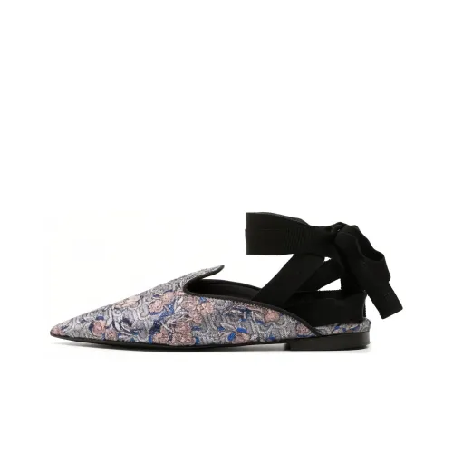 Furla Glam Patterned-jacquard Mules