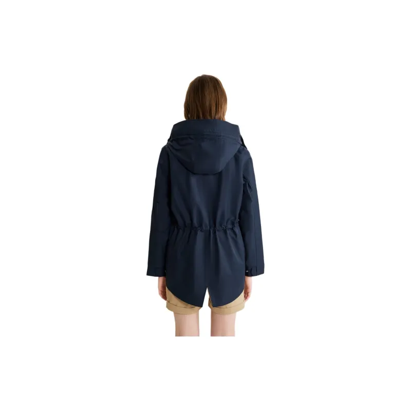 AIGLE Waterproof And Windproof Windbreaker Jacket Women's Imperial Dark Blue-1