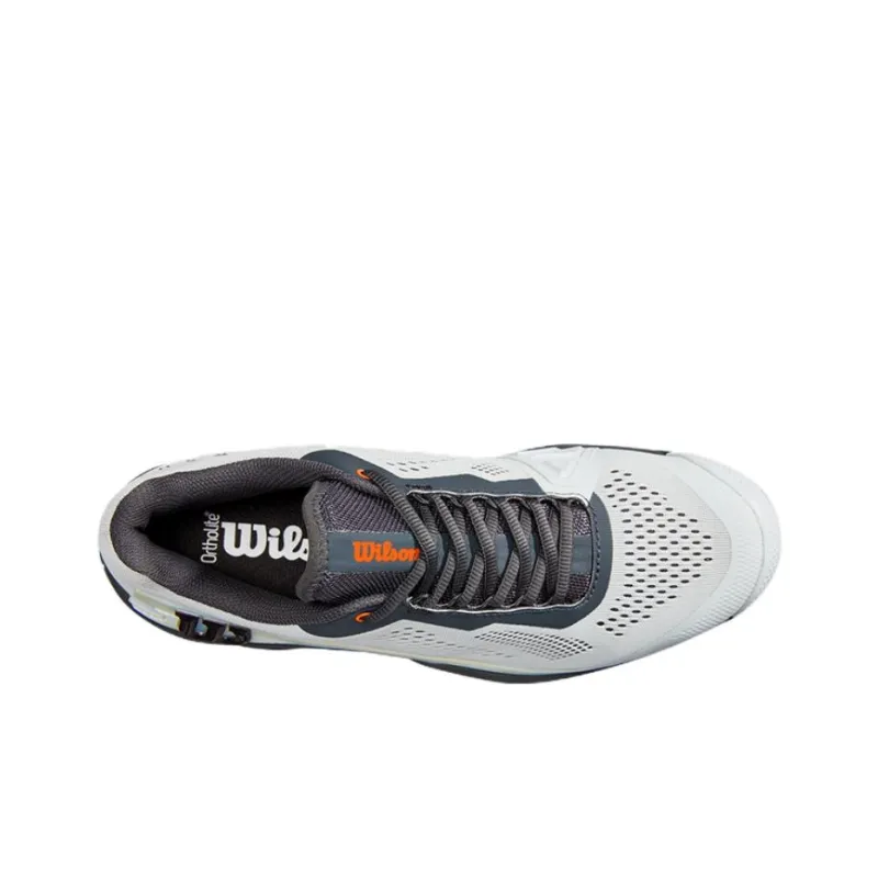 Wilson Rush Pro Low Top Tennis Shoes Men's Gray-3