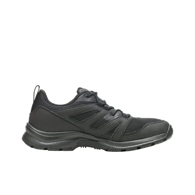 BATES E04100 Cushioned Slip-Resistant Breathable Low-Top Running Shoes Men's Black-1