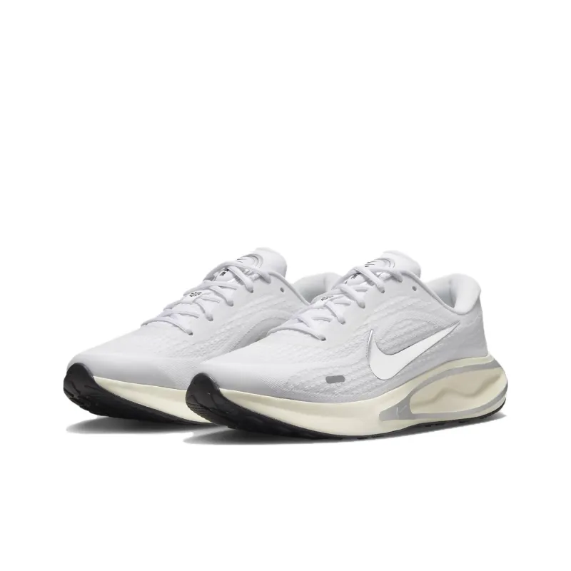 Nike Journey Run White Platinum Tint Coconut Milk Metallic Silver Women's-2