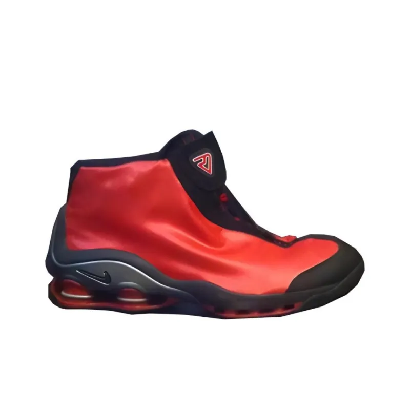 Nike Shox VC 1 Cushioning Anti Slip And Wear Resistant Mid Top Running Shoes Men's Red Black-1